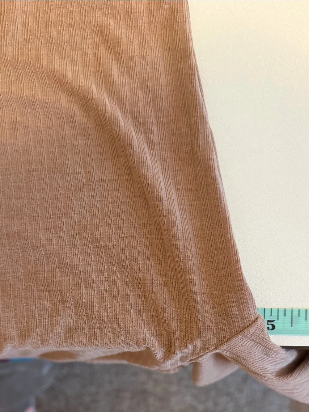 Alo Yoga Ribbed Mock Neck Long Sleeve Top